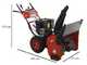 GeoTech-Pro STP1176 WEL - Fraise &agrave; neige thermique - Loncin LC180FDS