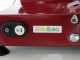Trancheuse AgriEuro MS 275 Red Deluxe avec lame de 275mm. Moteur &eacute;lectrique de 180W