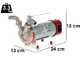 Rover Marina Mini Novax 20 - Pompe de transfert &eacute;lectrique en alliage antioxydant - 12V - avec Power Command