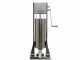 Poussoir &agrave; saucisse vertical Reber 8973 V INOX &agrave; 2 vitesses avec carter - Capacit&eacute; 10 Kg