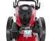 D&eacute;broussailleuse manuelle &agrave; roues GeoTech DG 58 F - moteur &agrave; essence Loncin 196 cm3 - faucheuse