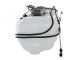 Cuve de pulv&eacute;risation et d&eacute;sherbage 100 litres avec dispositif attelage pompe &eacute;lectrique 12 V