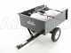 GeoTech CZ100C - Cuve de pulv&eacute;risation pour tracteur tondeuse - Pompe 12V - 100L