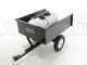 GeoTech CZ100A - Cuve de pulv&eacute;risation pour tracteur tondeuse - Pompe 12V - 100L