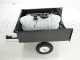 GeoTech CZ100A - Cuve de pulv&eacute;risation pour tracteur tondeuse - Pompe 12V - 100L