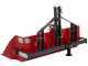 Godet arri&egrave;re pour tracteur GeoTech avec lame de 120 cm - S&eacute;rie m&eacute;dium - Capacit&eacute; 300 kg