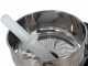 Reber 9011 NX - &Eacute;p&eacute;pineuse avec table N.5 INOX - Moteur &agrave; induction de 400 W
