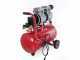 GeoTech S-AC 24.8.10 - Compresseur d'air &eacute;lectrique silencieux 24L oilless - Moteur 1 CV