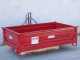 Benne 3 points pour tracteur GeoTech TRP 180 - Basculante - 3 ridelles amovibles