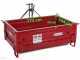 Benne 3 points pour tracteur GeoTech TRP 180 - Basculante - 3 ridelles amovibles