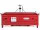 Benne 3 points pour tracteur GeoTech TRP 160 - Basculante - 3 ridelles ouvrables