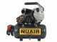 Nuair FU 227/8/6E - Compresseur d'air &eacute;lectrique compact portatif - Moteur 2 CV - 6 Litres