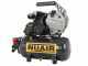 Nuair FU 227/8/6E - Compresseur d'air &eacute;lectrique compact portatif - Moteur 2 CV - 6 Litres