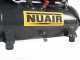 Nuair Fu 227/10/12 - Compresseur d'air &eacute;lectrique compact portatif - Moteur 2 CV - 12 L