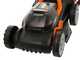 Worx WG779E - Tondeuse &agrave; gazon &agrave; batterie - 2x20V/2,5Ah - Coupe 34 cm