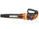 Worx WG779E - Tondeuse &agrave; gazon &agrave; batterie - 2x20V/2,5Ah - Coupe 34 cm