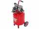 GeoTech S-AC50V-8-10 - Compresseur d'air &eacute;lectrique oilless - Moteur 1 CV - 50 L Vertical Silencieux
