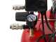 GeoTech S-AC50V-8-10 - Compresseur d'air &eacute;lectrique oilless - Moteur 1 CV - 50 L Vertical Silencieux