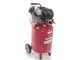 GeoTech AC50V-10-30VC - Compresseur d'air &eacute;lectrique sur chariot vertical - Moteur 3 CV - 50 L air comprim&eacute;