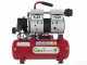 GeoTech S-AC-9-8-07 - Compresseur &eacute;lectrique silencieux compact portatif - Moteur 0.7 CV - 8 bars