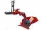 Charrue monosoc pour tracteur Geotech DP20 avec structure renforc&eacute;e