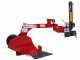 Charrue monosoc pour tracteur Geotech DP20 avec structure renforc&eacute;e