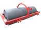 Rouleau compacteur agricole &agrave; tracteur GeoTech LR150, barre d'attelage + attache 3 points