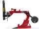 Geotech DP35 - Charrue mono-soc - R&eacute;glage lat&eacute;ral manuel par vis - Pour tracteurs avec attelage &agrave; trois points