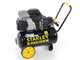 Stanley Sil Air 244/24 - Compresseur &eacute;lectrique sur chariot - 1.5 CV - 24 L oilless - Silencieux