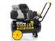 Stanley Sil Air 244/24 - Compresseur &eacute;lectrique sur chariot - 1.5 CV - 24 L oilless - Silencieux