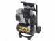 Compresseur &eacute;lectrique vertical Nuair sil air 244/10 PCM - moteur 1.5 HP - 10 L oilless - Silencieux