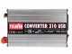 Convertisseur &agrave; inverseur Telwin Converter 310 USB de courant de  12V DC &agrave; 230V AC - 2 ports USB