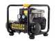 Compresseur &eacute;lectrique portatif Stanley Vento rollcage OL244/6 PCM moteur 1.5 HP - 24 L oilless