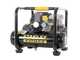 Compresseur &eacute;lectrique portatif Stanley Vento rollcage OL244/6 PCM moteur 1.5 HP - 24 L oilless