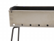 Cruccolini Inox 50&nbsp;cm - Barbecue sp&eacute;cial pour brochettes &agrave; charbon