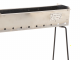 Cruccolini Inox 50&nbsp;cm - Barbecue sp&eacute;cial pour brochettes &agrave; charbon