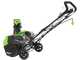 Greenworks GD40ST - Fraise &agrave; neige &agrave; batterie - 40V 4Ah