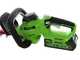 Greenworks G40HT - Taille-haie &eacute;lectrique &agrave; batterie 40V/2Ah - Lame de 61 cm