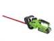 Greenworks G40HT - Taille-haie &eacute;lectrique &agrave; batterie 40V/2Ah - Lame de 61 cm