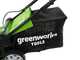 Tondeuse &eacute;lectrique sur batterie Greenworks G40LM41 40V - cm 41 SANS BATTERIE ET SANS CHARGEUR