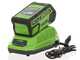 Greenworks G40LM41 - Tondeuse &agrave; gazon &agrave; batterie - 40 V/4 Ah - Largeur de coupe 41 cm