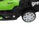Greenworks G40LM41 - Tondeuse &agrave; gazon &agrave; batterie - 40 V/4 Ah - Largeur de coupe 41 cm