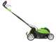 Greenworks G40LM41 - Tondeuse &agrave; gazon &agrave; batterie - 40 V/4 Ah - Largeur de coupe 41 cm