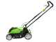 Greenworks G40LM41 - Tondeuse &agrave; gazon &agrave; batterie - 40 V/4 Ah - Largeur de coupe 41 cm