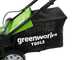 Greenworks G40LM41 - Tondeuse &agrave; gazon &agrave; batterie - 40 V/4 Ah - Largeur de coupe 41 cm