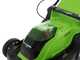 Greenworks G40LM41 - Tondeuse &agrave; gazon &agrave; batterie 40V/4Ah - Coupe 41cm