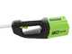 Greenworks GD60PS - Perche &eacute;lagueuse &agrave; batterie sur rallonge - Batterie 60V 2Ah
