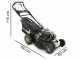 Tondeuse thermique tract&eacute;e Blackstone SP530 B&amp;S Deluxe avec moteur Briggs 750EX S&eacute;ries