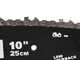 WORX WG322E.1 - Tron&ccedil;onneuse &eacute;lectrique  20V 2 Ah - Guide de 25 cm