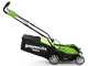 Greenworks G40LM35 Tondeuse &agrave; gazon &agrave; batterie 40V/4Ah - coupe 35 cm